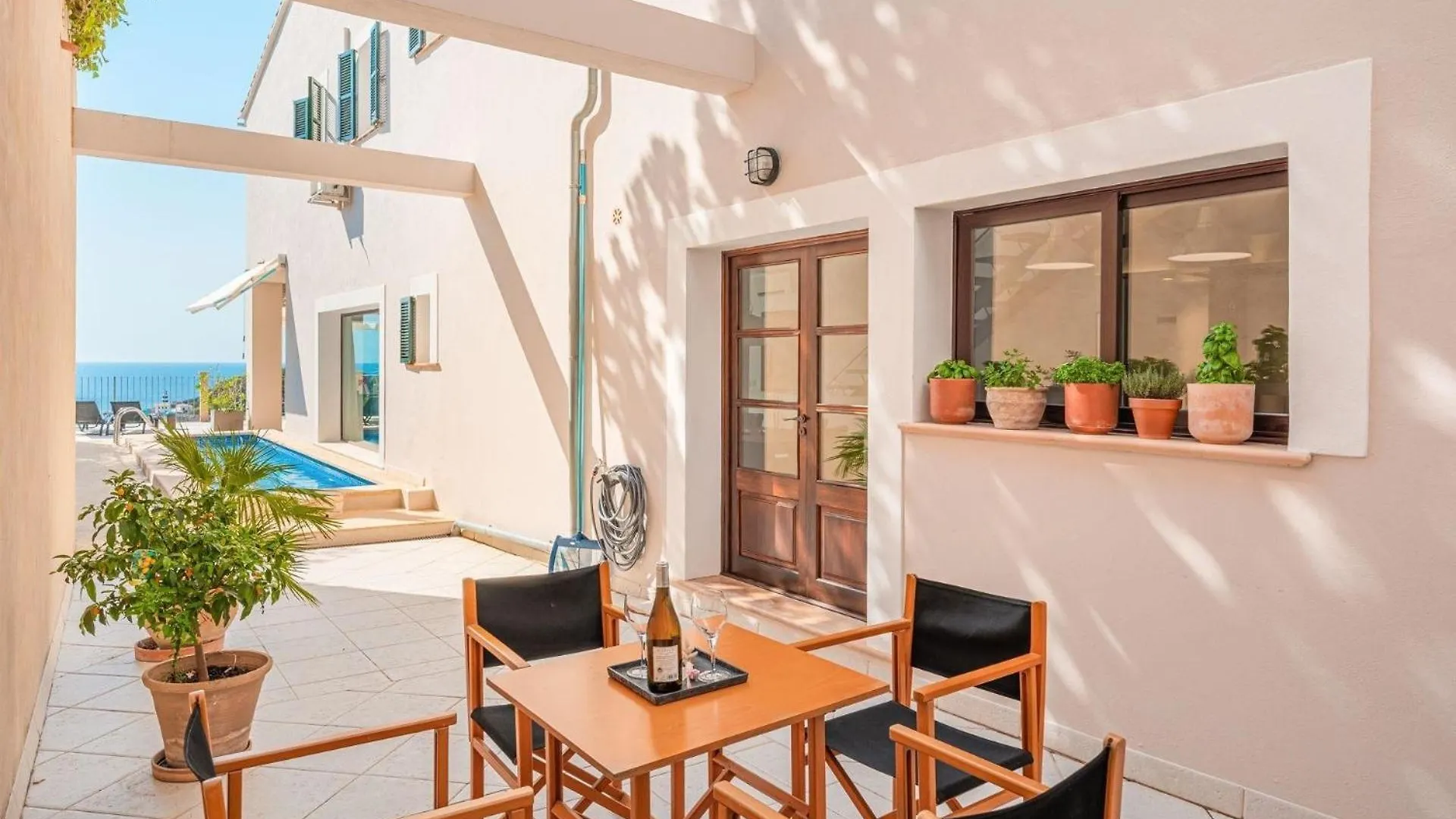 Ferienhaus In Port De Sller Mit Privatem Pool Und Traumblick Auf Den Hafen Und Das Meer Puerto de Sóller Hébergement de vacances